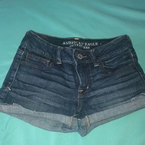 american eagle jean shorts